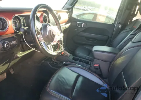 2021 Jeep Wrangler Unlimited Rubicon из США, поврежденный, VIN 1C4HJXFN9MW600806